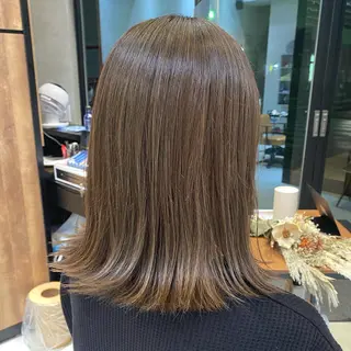 ミディアム カラー channel所属・Natsumi ❤︎のヘアスタイル