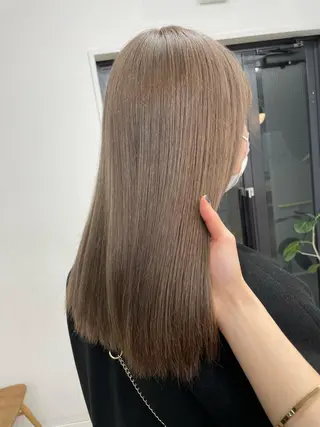 セミロング カラー pole所属・【pole】 minaのヘアスタイル