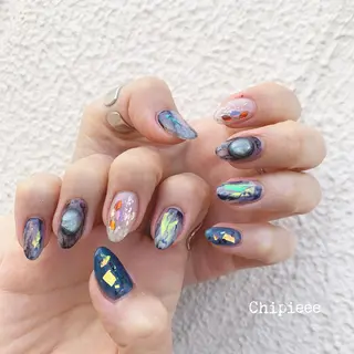 ネイル revia所属・ERI Nailistのネイルデザイン