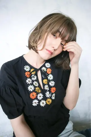 カラー SALOWIN 表参道所属・シンカ 表参道のヘアスタイル