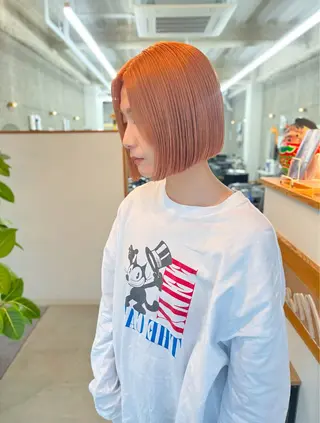 ショート カラー Merci Ayumiのヘアスタイル