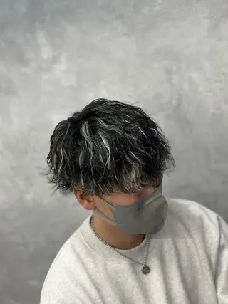 ミディアム 大塚 大飛のヘアスタイル