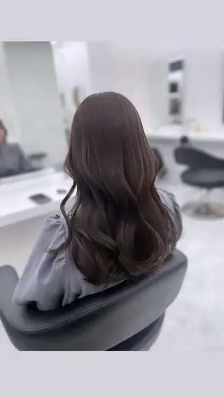 ロング 🤍韓国トレンド ヘア🤍miku🤍のヘアスタイル