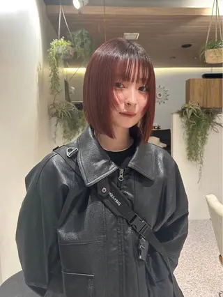 ショート カラー ブリーチ/マツエク 𝓡𝓲𝓷🫧のマツエク・マツパデザイン