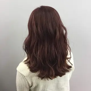 ミディアム カラー 艶髪サラサラカラー 🌈前原健吾のヘアスタイル