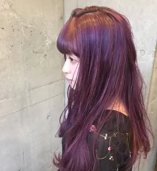 ロング カラー 小田川 竜也のヘアスタイル