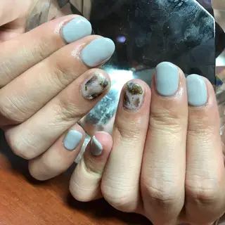ショート ネイル 《LB》ラブリエ Nail&eyeのマツエク・マツパデザイン