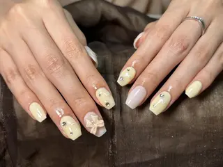 ネイル 💛Mimosa💛 吉祥寺のネイルデザイン