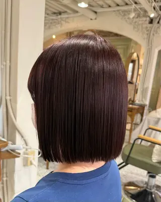 ミディアム 宮本 郁弥のヘアスタイル