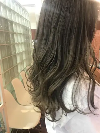 ロング カラー ニュアンスヘア☆樋口 希世☆のヘアスタイル