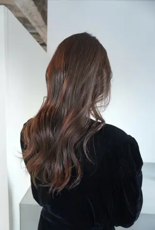 ロング カラー ヘアアレンジ 🎀suzuna 透明感colorのヘアスタイル