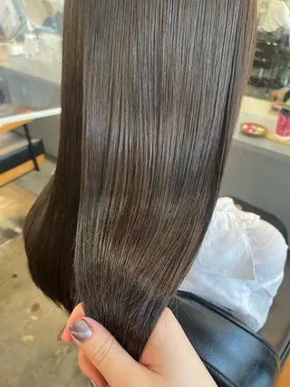 ロング 🤍韓国ヘア🇰🇷 タバタサオリ🤍のヘアスタイル