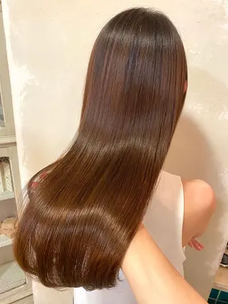 ロング 森 早希絵のヘアスタイル