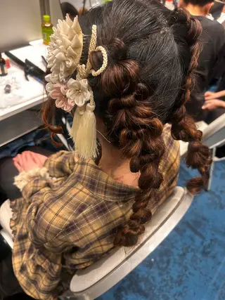 ミディアム 永澤 一輝のヘアスタイル