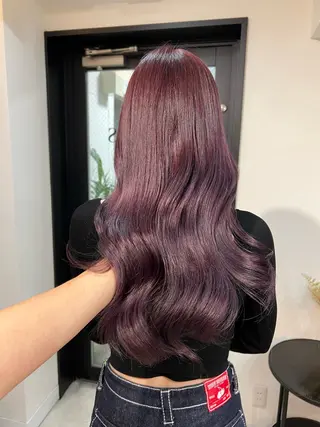 ロング ✨ハイトーン/シール エクステ✨♠優羽のヘアスタイル