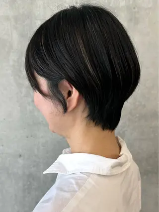 ショート 小顔ボブ/お悩み解決 /ボブパーマ/とういのヘアスタイル