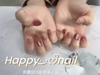 ネイル 筑豊田川HAPPYꯁꯧNAIL所属・tastushima taのネイルデザイン