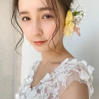 ロング カラー パーマ ヘアアレンジ メンズ キッズ ネイル マツエク・マツパ モリモト サナのヘアスタイル