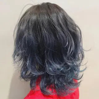 セミロング 【髪質改善💎韓国風 レイヤー🌷】山川のヘアスタイル