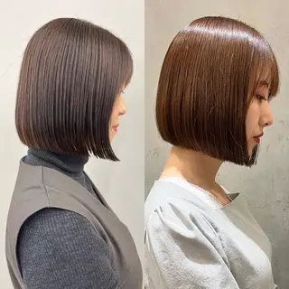 ショート カラー 池袋/似合わせ/縮毛 髪質改善【ugen】のヘアスタイル