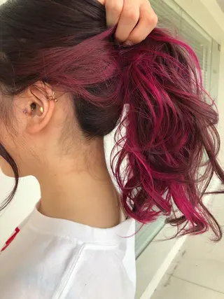 カラー 早川 真幸のヘアスタイル