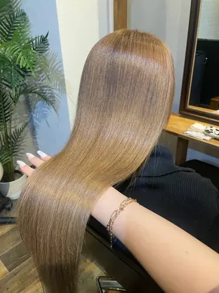 カラー MIKA💫 艶髪/透明感カラーのヘアスタイル