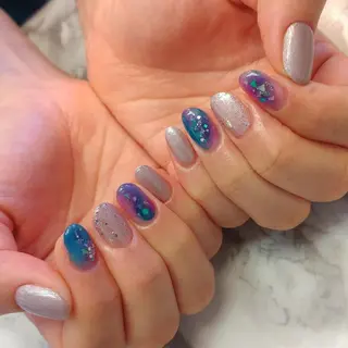 ネイル ジェヌインネイル 河内のネイルデザイン