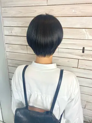 ショート ボブ/ショート 田中夕子のヘアスタイル