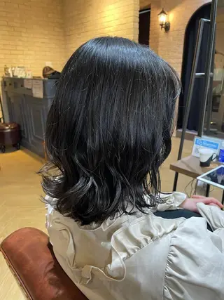 カラー MIKU ナチュラルヘア✂️✨のヘアスタイル
