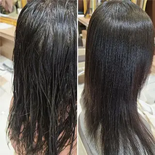 ミディアム Ash 店長　山下達也のヘアスタイル