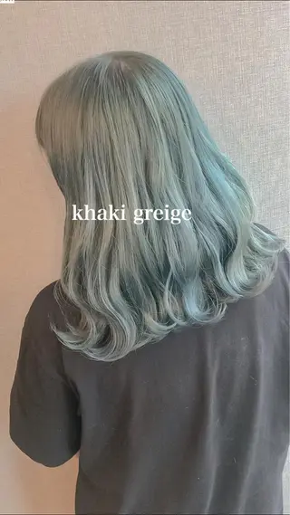 ミディアム カラー Selenehair 三条本店のヘアスタイル