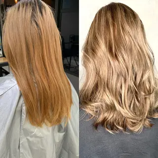 セミロング カラー 岡崎勇人/レイヤー/ 韓国/ケラチンTRのヘアスタイル