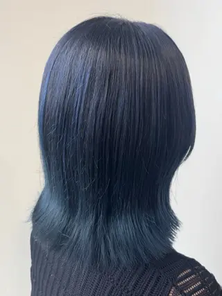 ミディアム カラー 透明感color ハイトーン✨みくりのヘアスタイル