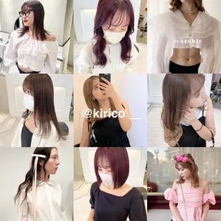 Parve  Mix /板野妃莉のヘアスタイル