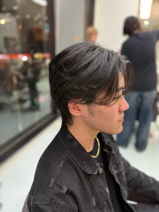 メンズ ヘアーメイクWILL 西宮店所属・WILL西宮 藤原 佳奈/髪質改善/艶髪のヘアスタイル