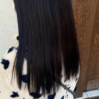 ロング しもかわ かほのヘアスタイル