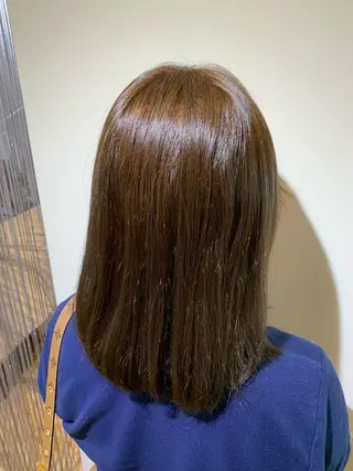 ミディアム カラー 高橋友里亜 /フリーランスのヘアスタイル