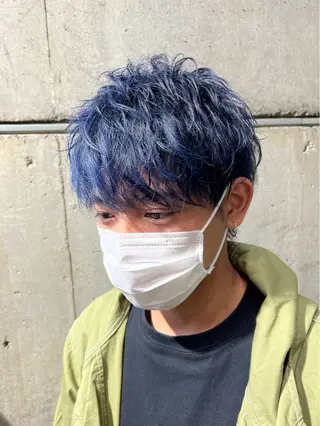 カラー メンズ 五十嵐 圭音のヘアスタイル