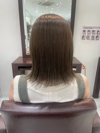 ミディアム カラー TAYA千葉そごう店所属・【千葉駅南口歩1分】 MAKAのヘアスタイル