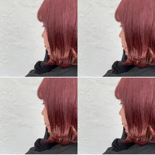 ミディアム 亀川蓮 Agu hairのヘアスタイル