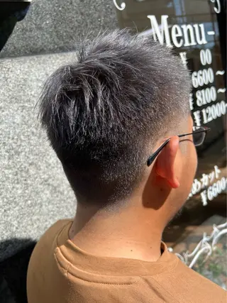 セミロング メンズ KR2S  河内長野店所属・横路 めぐみのヘアスタイル