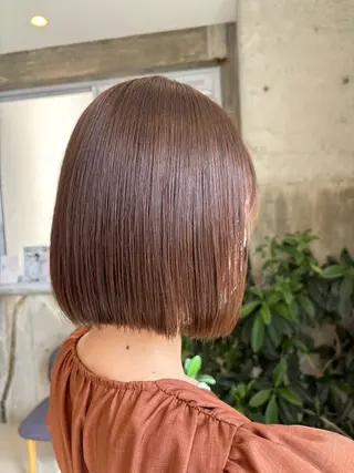 カラー 竹俣 千夏のヘアスタイル