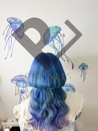 セミロング 『推し活』被らない ヘアアレンジのヘアスタイル