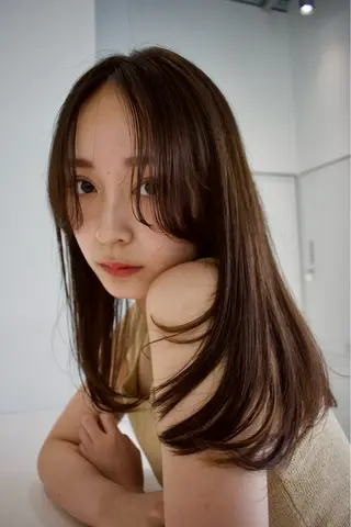 ロング 山中 束真のヘアスタイル