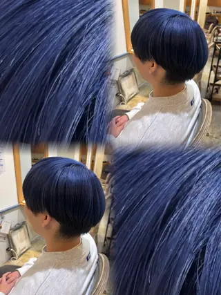 カラー メンズ 川畑悠真 /メンズ縮毛矯正特化のヘアスタイル