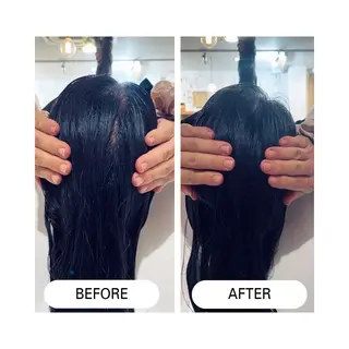 白髪ケアBAUM さなのヘアスタイル