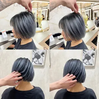 ショート カラー 池袋/似合わせ/縮毛 髪質改善【ugen】のヘアスタイル