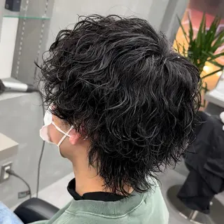 パーマ メンズ OVARL by apish所属・【メンズパーマ】 横田結希のヘアスタイル