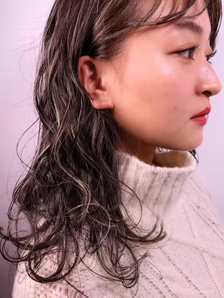 セミロング カラー tension 【テンション】のヘアスタイル