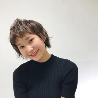 ショート カラー 苅北 泰輔のヘアスタイル